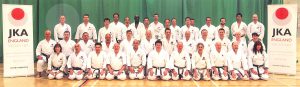 Sensei Martin Dobson with other JKA Instructors