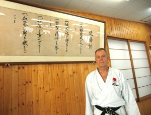 Sensei Martin Dobson in Tokyo - South London Karate Club