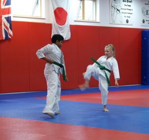 Students Training at South London Karate Club